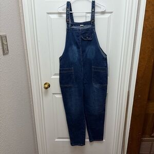 Blue Denim Overalls